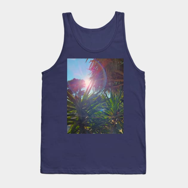 Mediterranean Garden Tank Top by Kate-P-